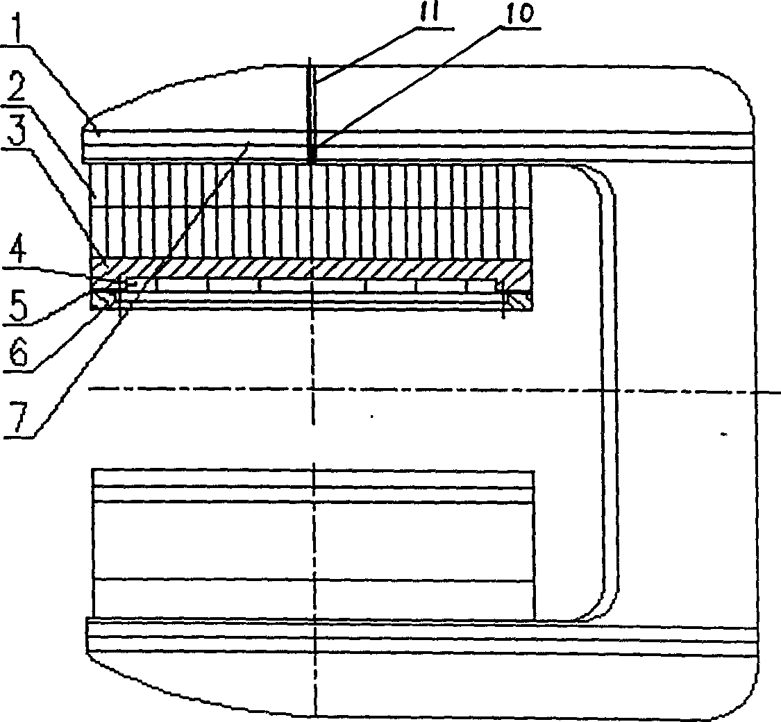 Magnet for head and limb magnetic resonance imaging device