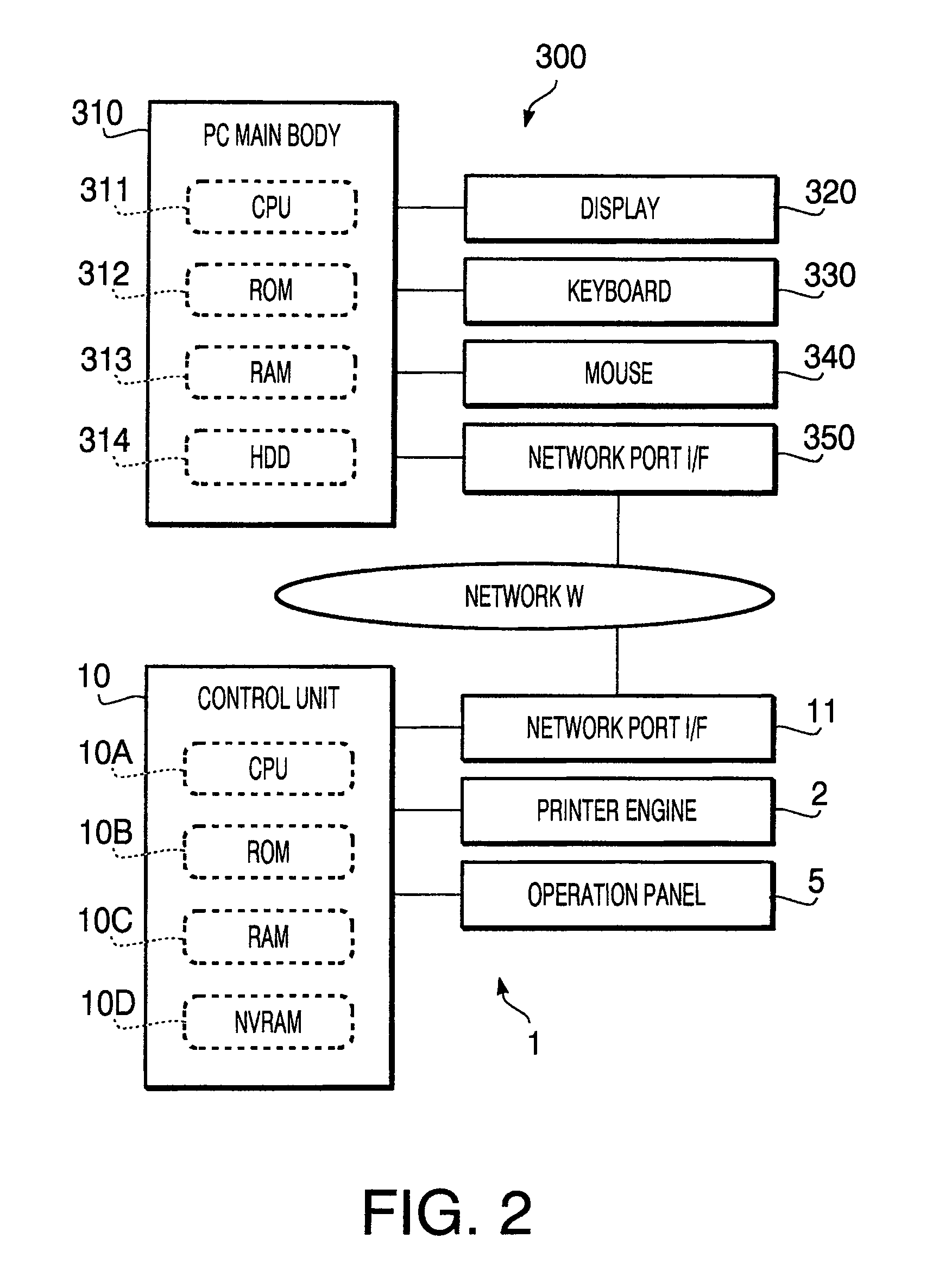 Operation image displaying device and recording medium storing a program for displaying operation image