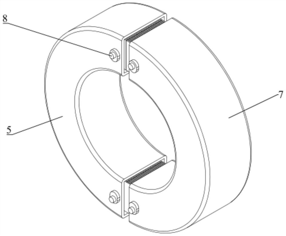 Zero-sequence current mutual inductance device