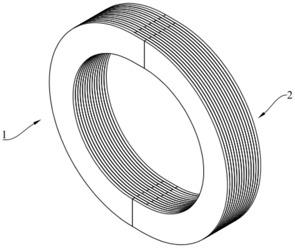 Zero-sequence current mutual inductance device