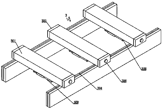 Automatic sheet metal part loading, processing and forming device