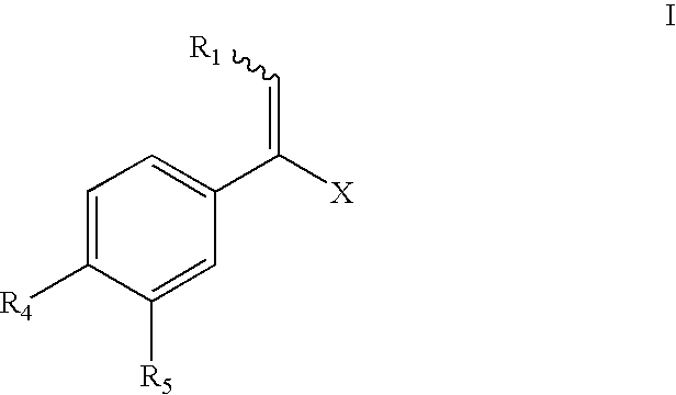 Diphenylethylene compounds and uses thereof