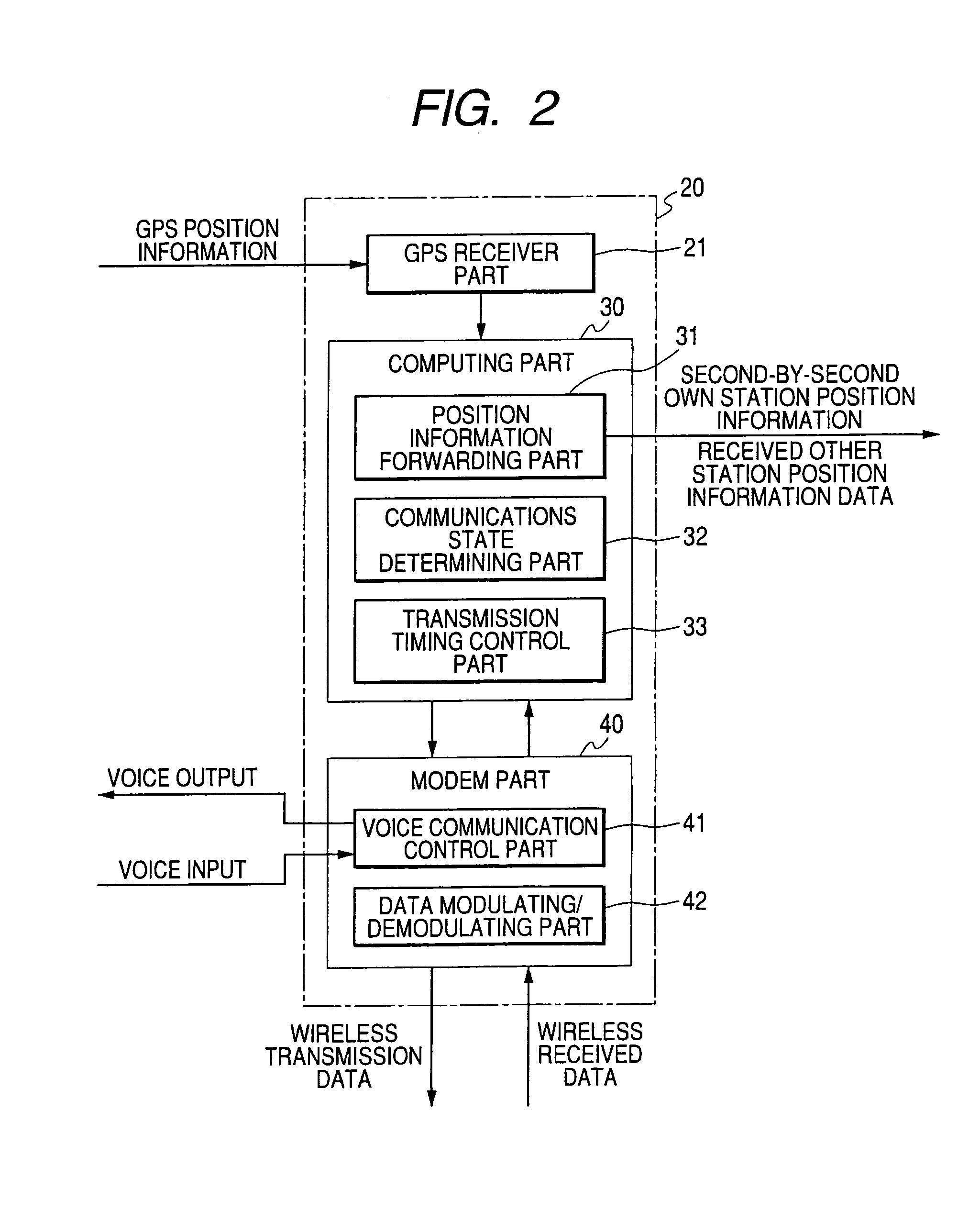 Mobile unit information sharing system