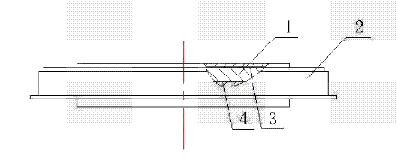 Fast-recovery commutation diode used for high frequency electroplating and production method thereof