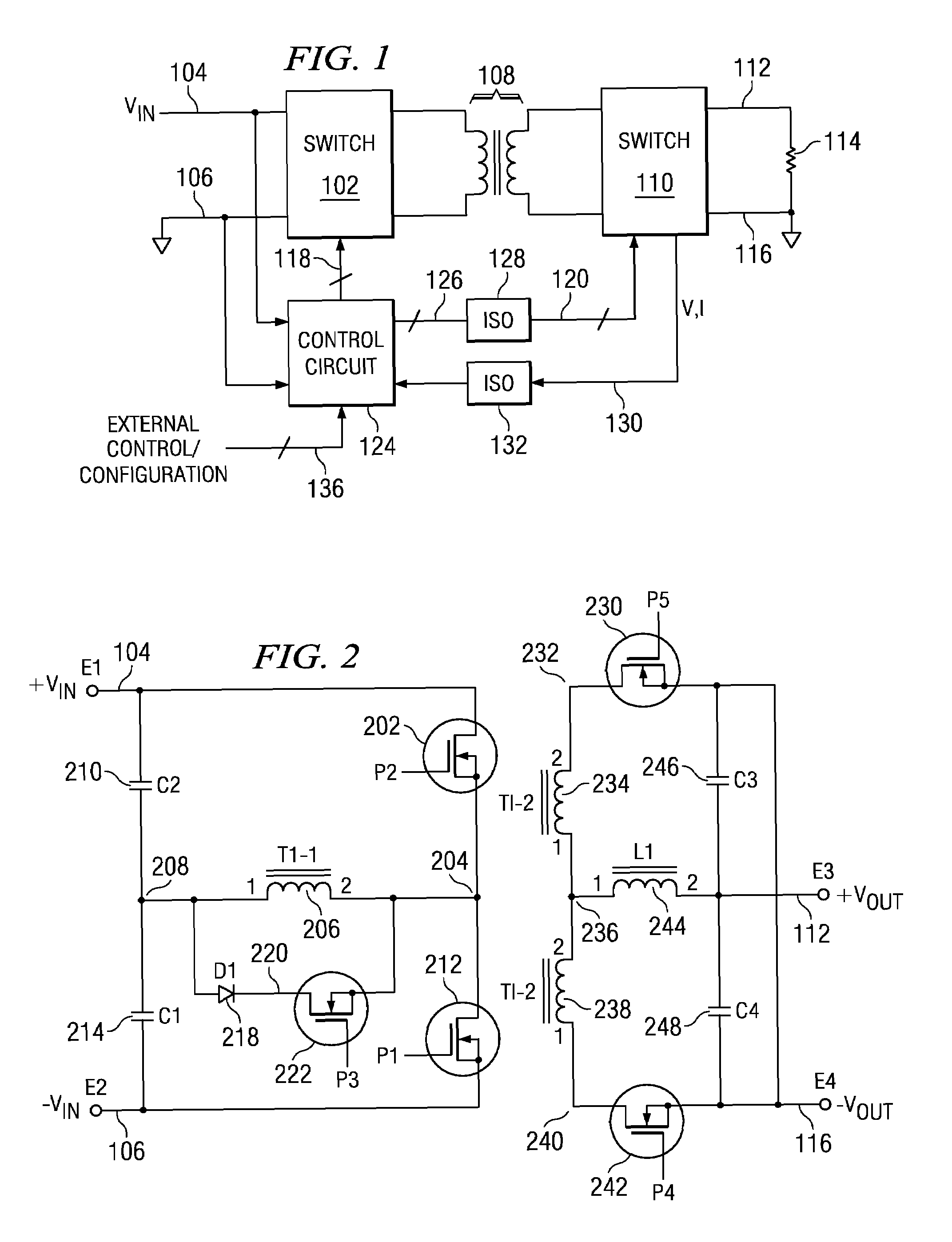 Distributed power supply system with separate SYNC control for controlling remote digital DC/DC converters