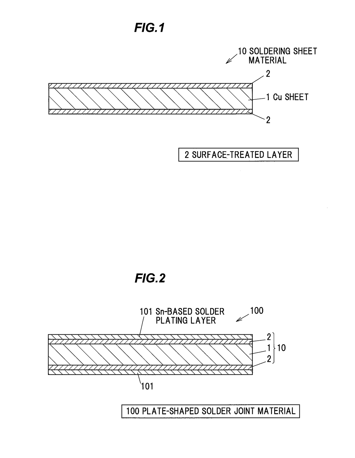 Solder joint material and method of manufacturing the same, soldering member and solar cell module