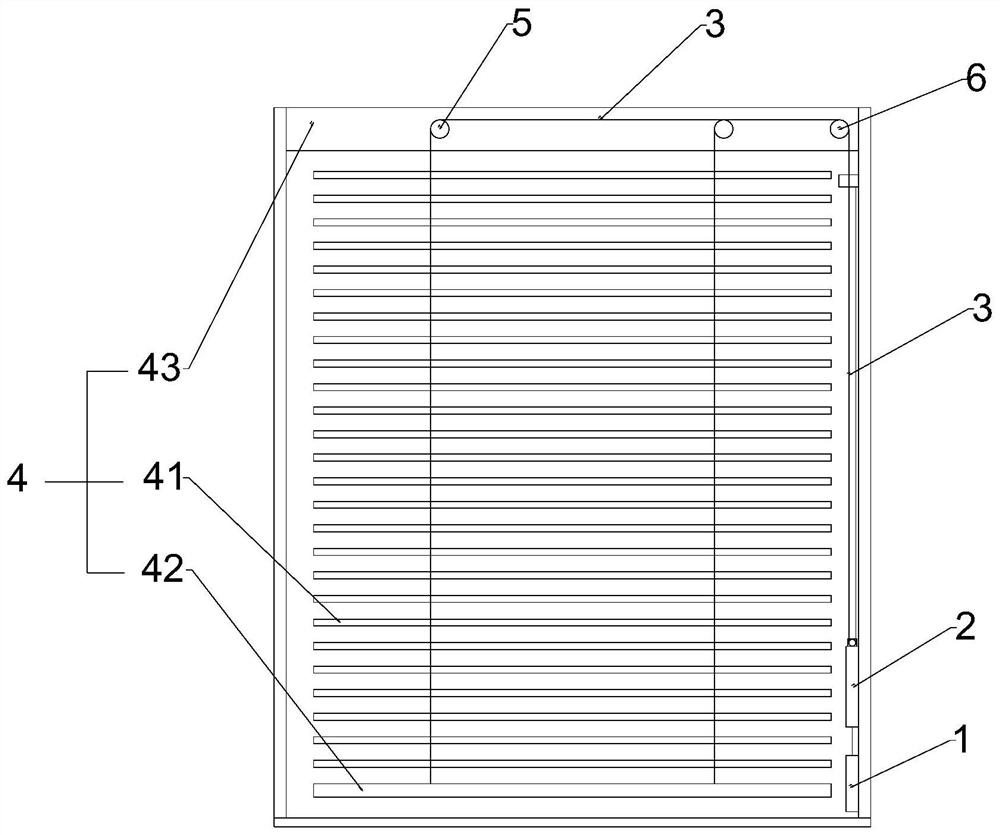 Variable force self-balancing system of lifting type sunshade product and lifting type sunshade product