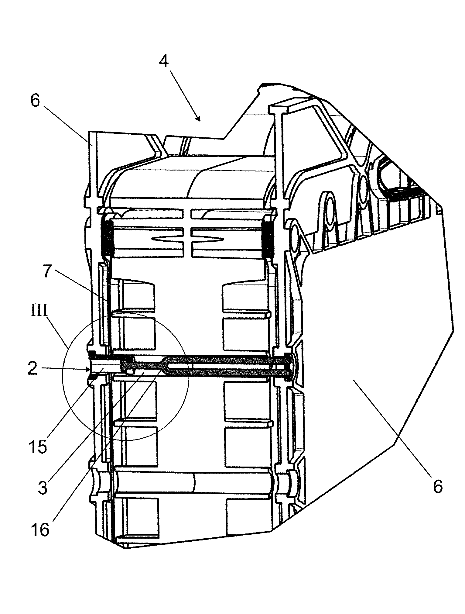 Connecting system for filter cassettes