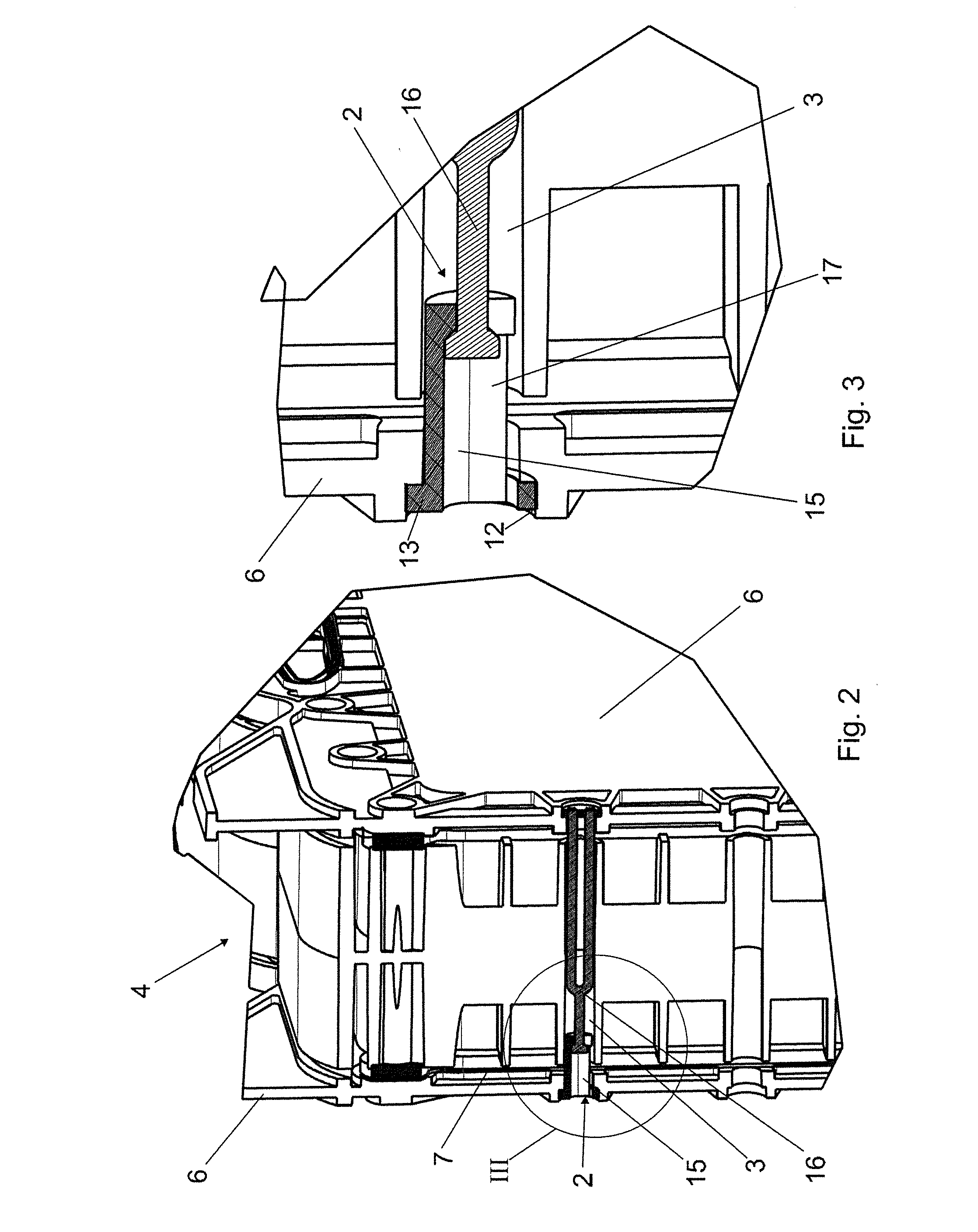 Connecting system for filter cassettes