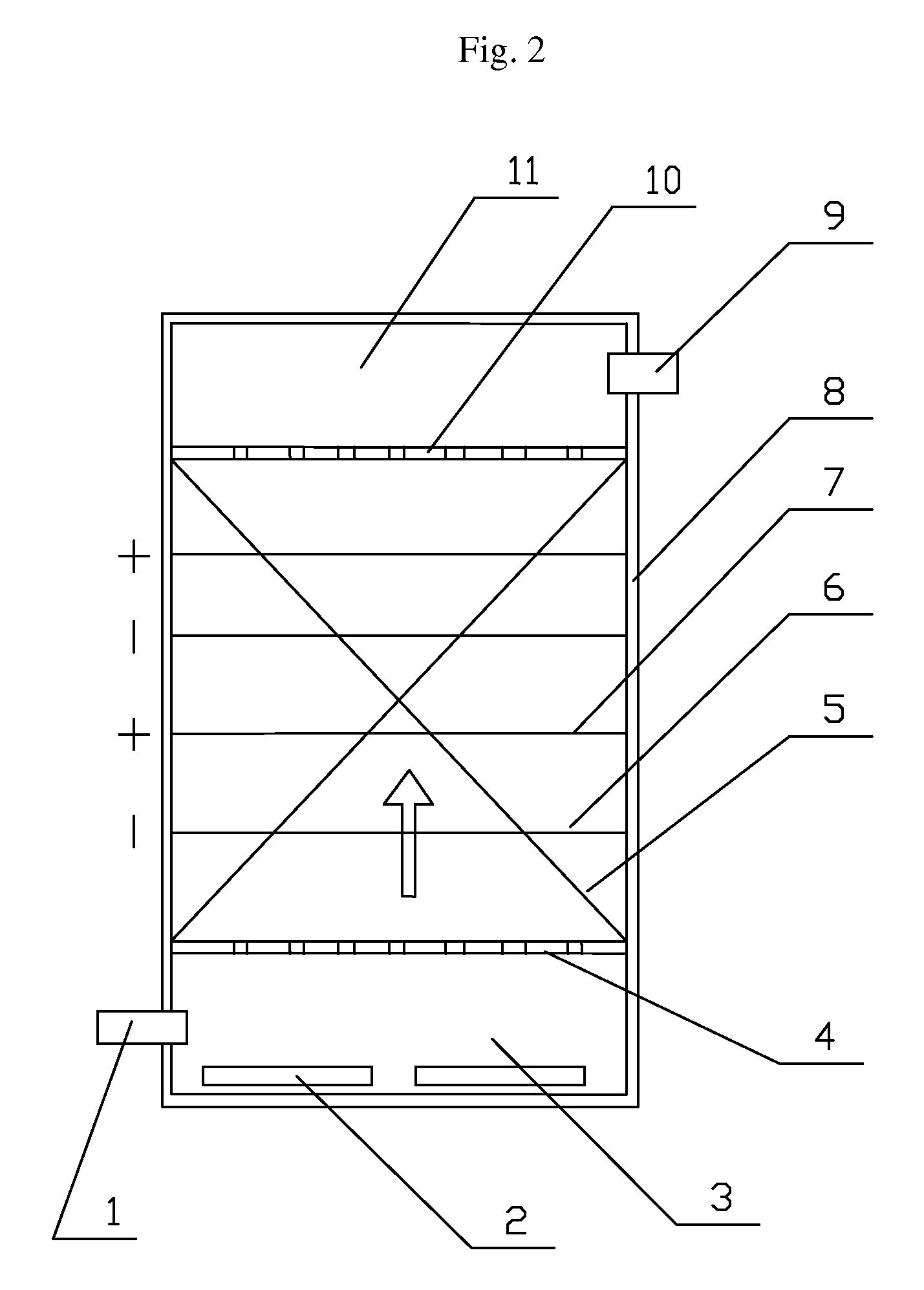 Wastewater purifying system in hospitals