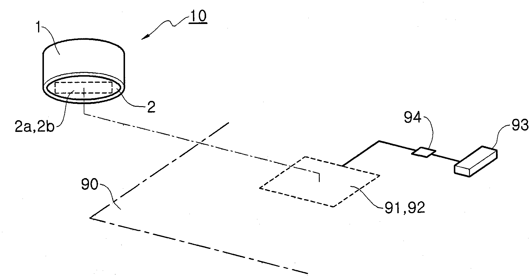 Hybrid acoustic/electric signal converting device