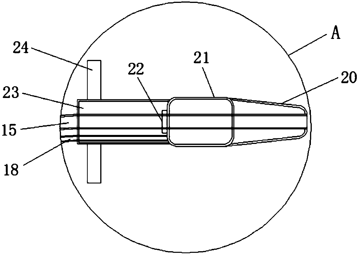 Clinical clysis-type permeation treatment device for nephrology department