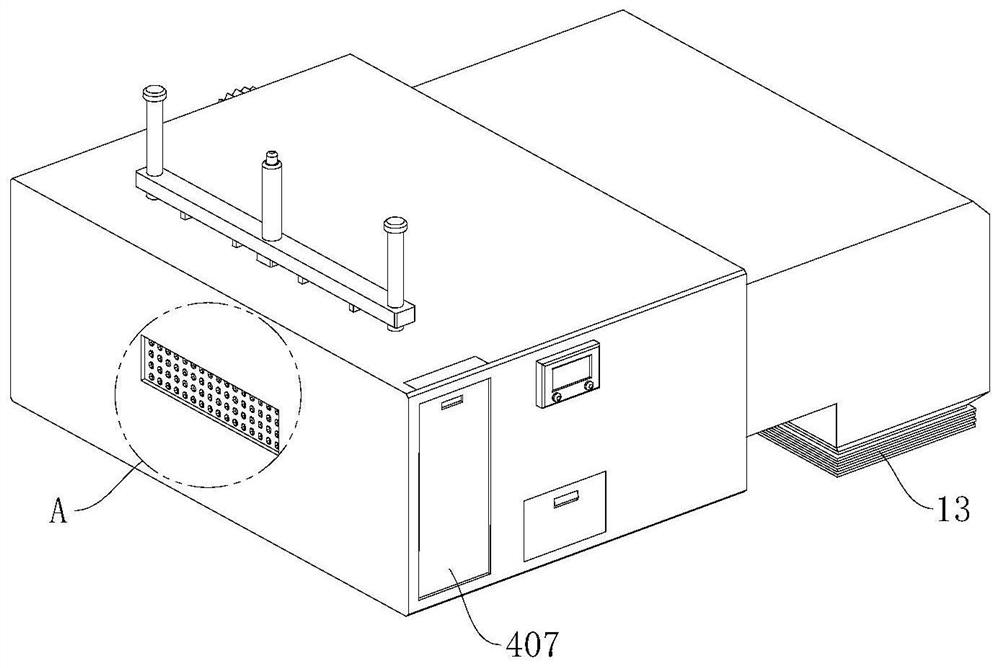 Hedge trimming equipment with cleaning function