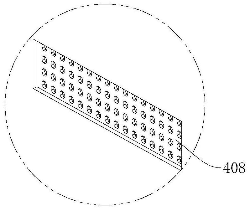 Hedge trimming equipment with cleaning function