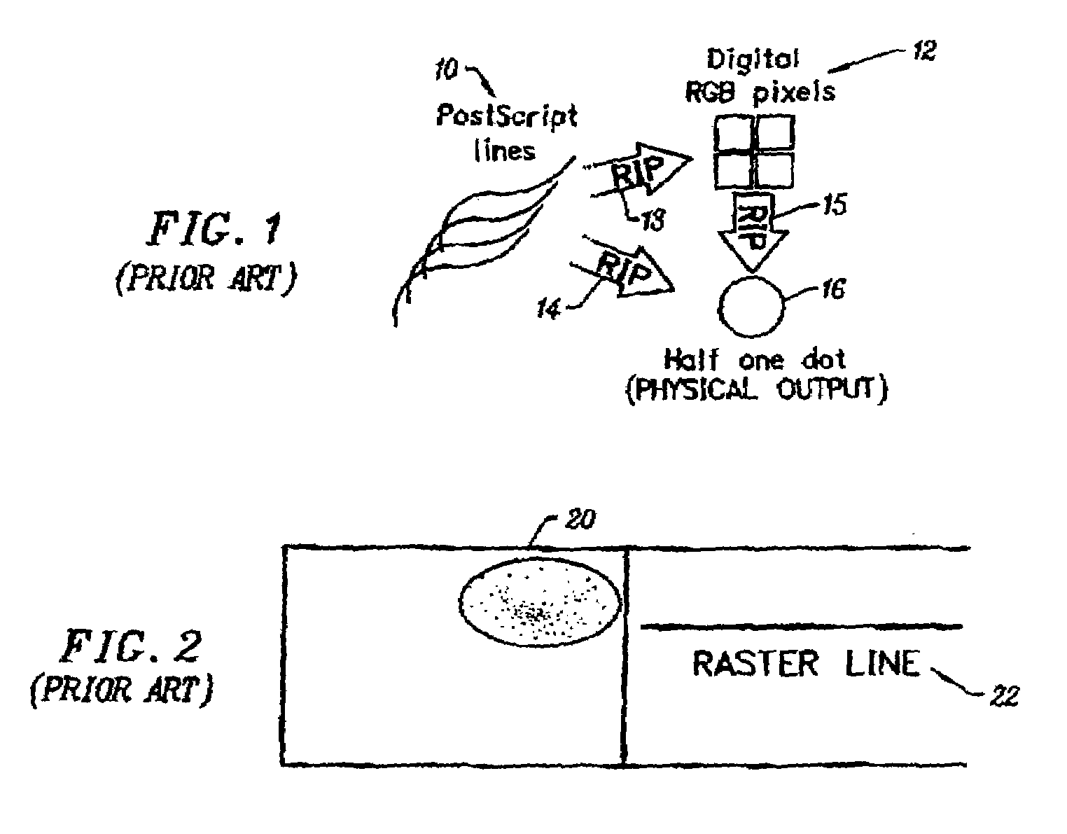 Printing method and apparatus having multiple raster image processors