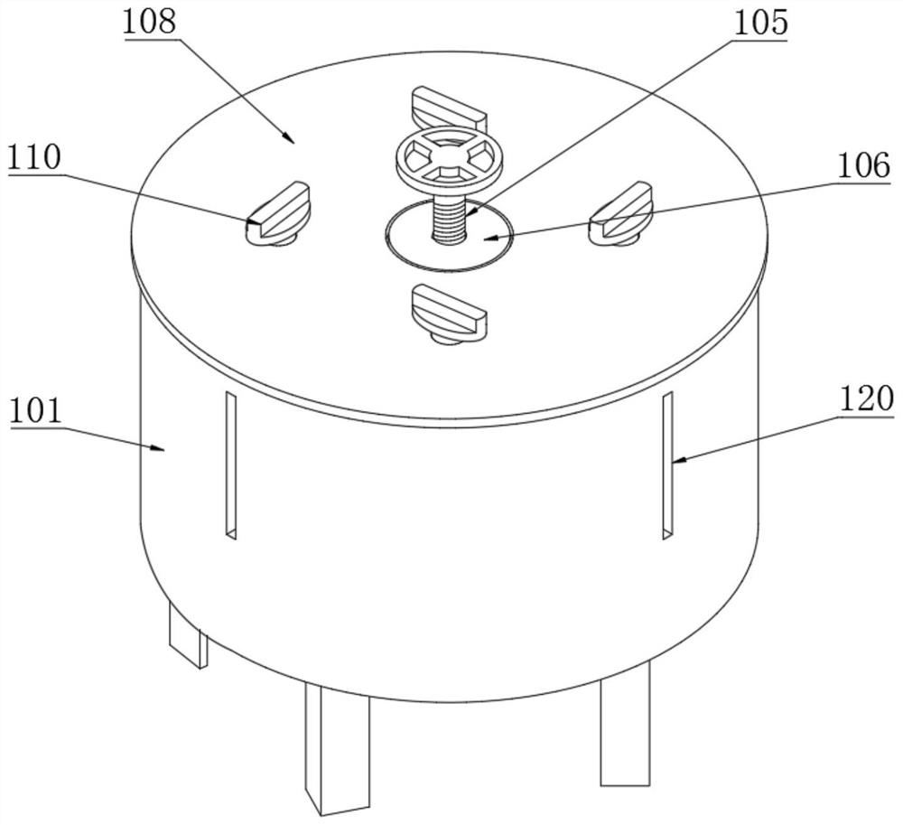 Shock-absorption ditching and fertilization integrated system for camellia oleifera planting