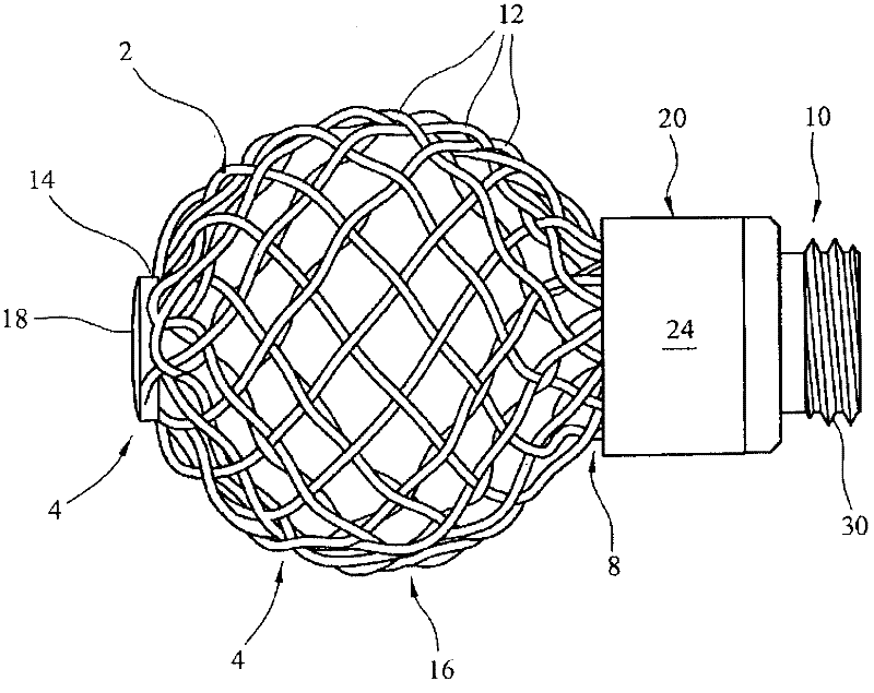 Support structure implant for a bone cavity