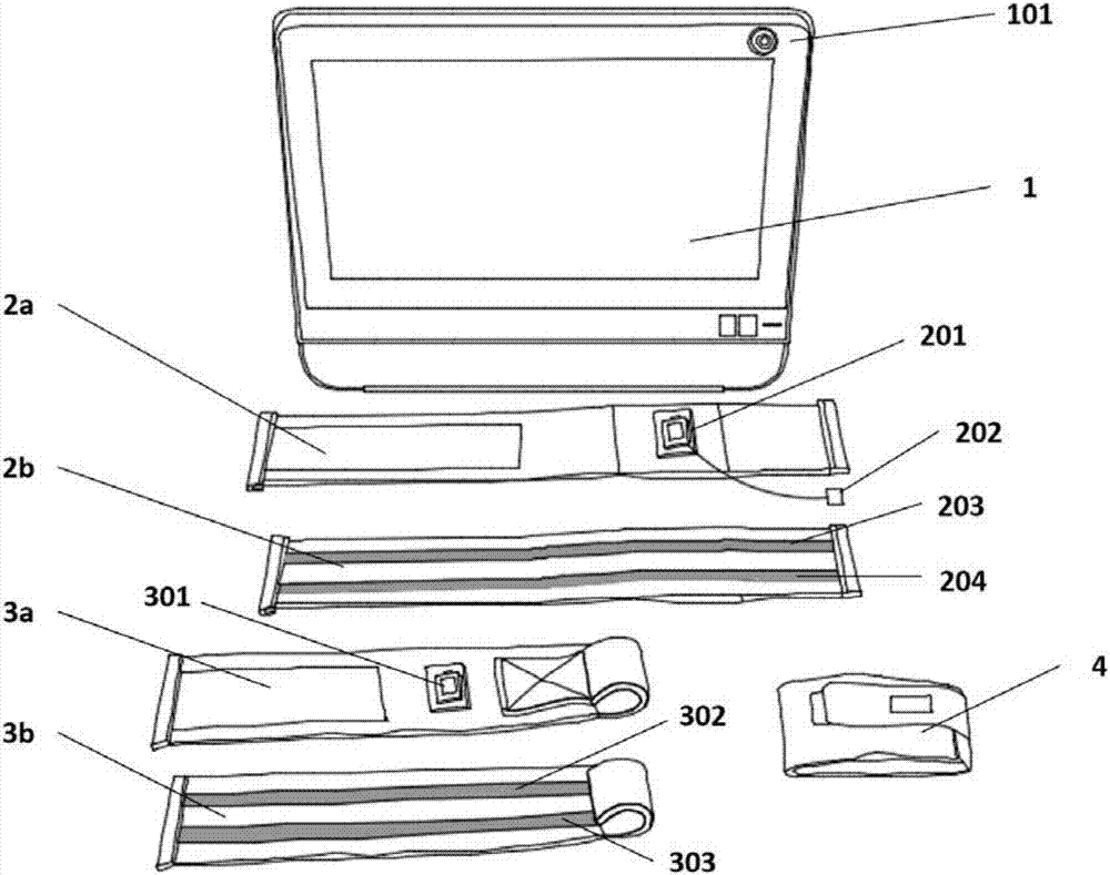 Remote recovery system of knee joint