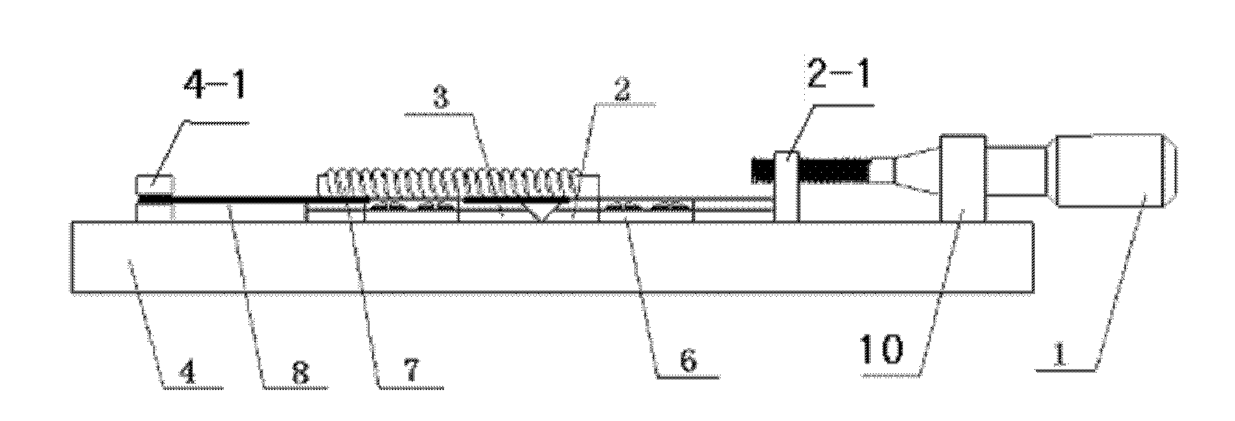 Slit adjusting device capable of adjusting slit width in double directions