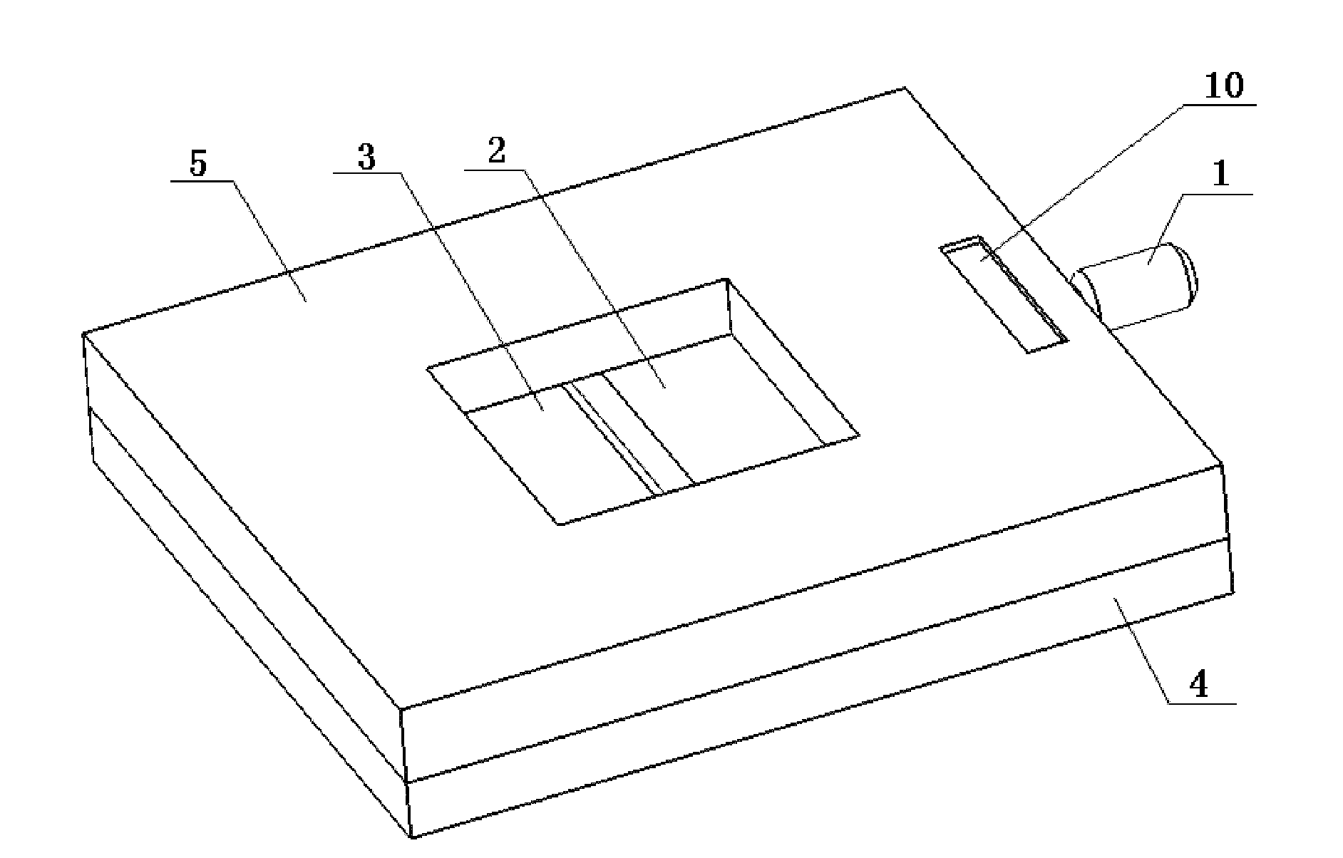 Slit adjusting device capable of adjusting slit width in double directions