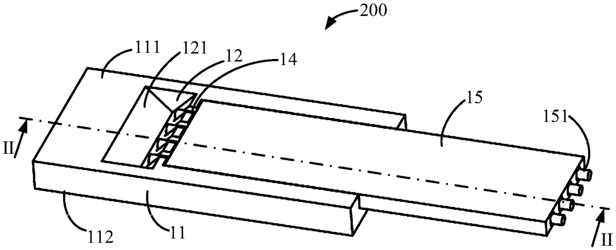 Photoelectric coupling mechanism and manufacturing method thereof