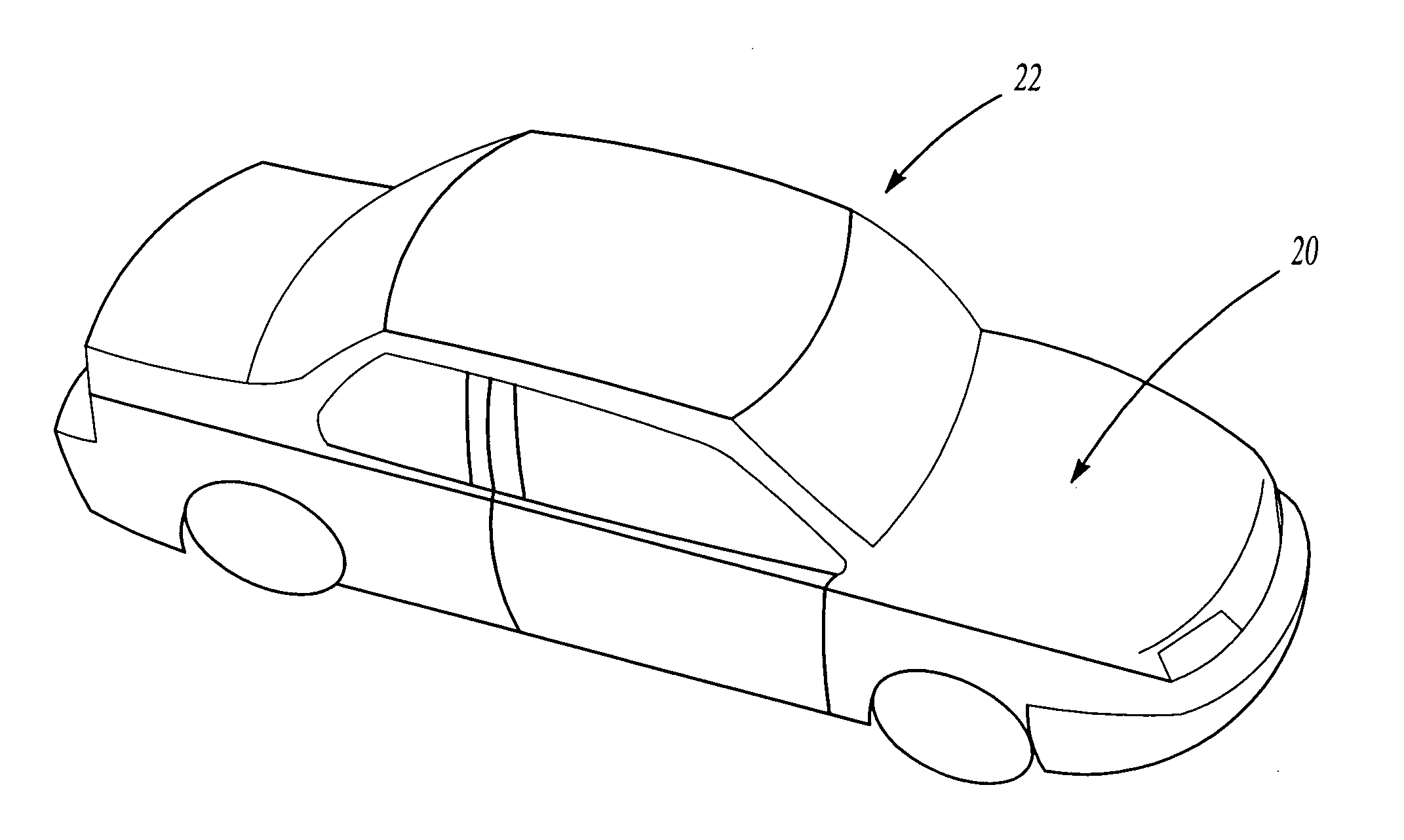 Crumple zone for body panels