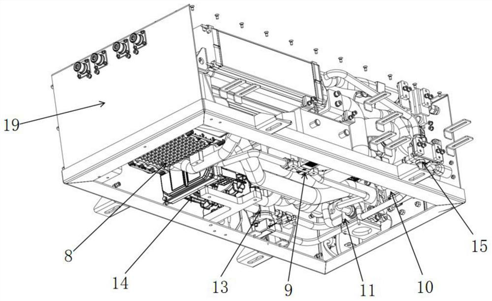 High-integration-level fuel cell module