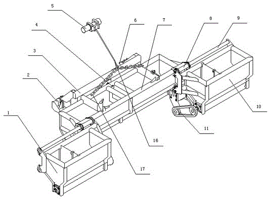 A heat-in-place regeneration anti-rutting agent spreader for asphalt pavement