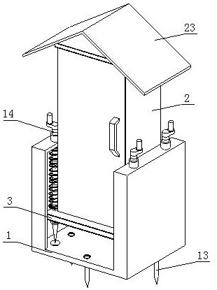 Switch cabinet preventing electric leakage and electric shock