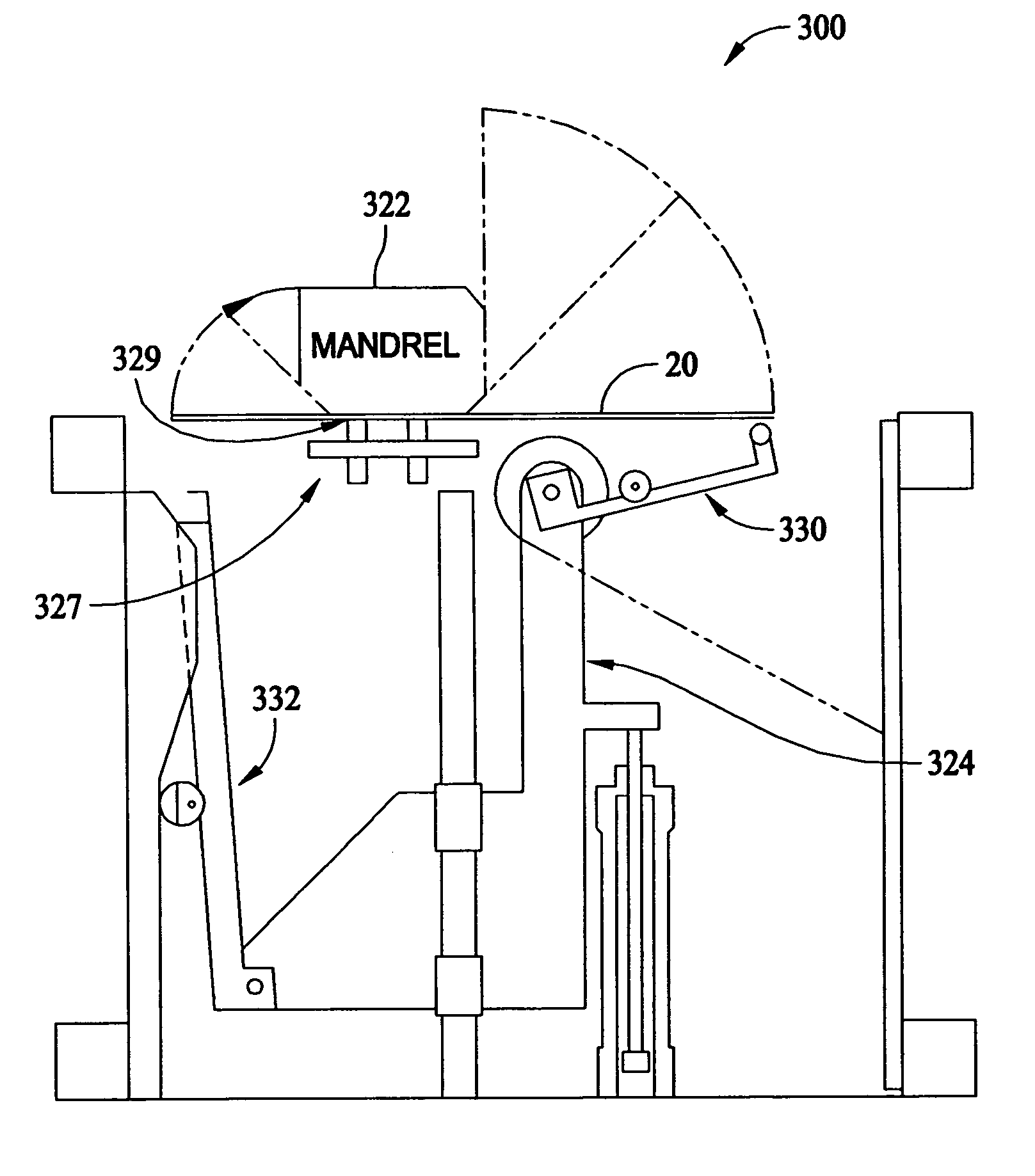 Blank and methods and apparatus for forming a dispenser case from the blank