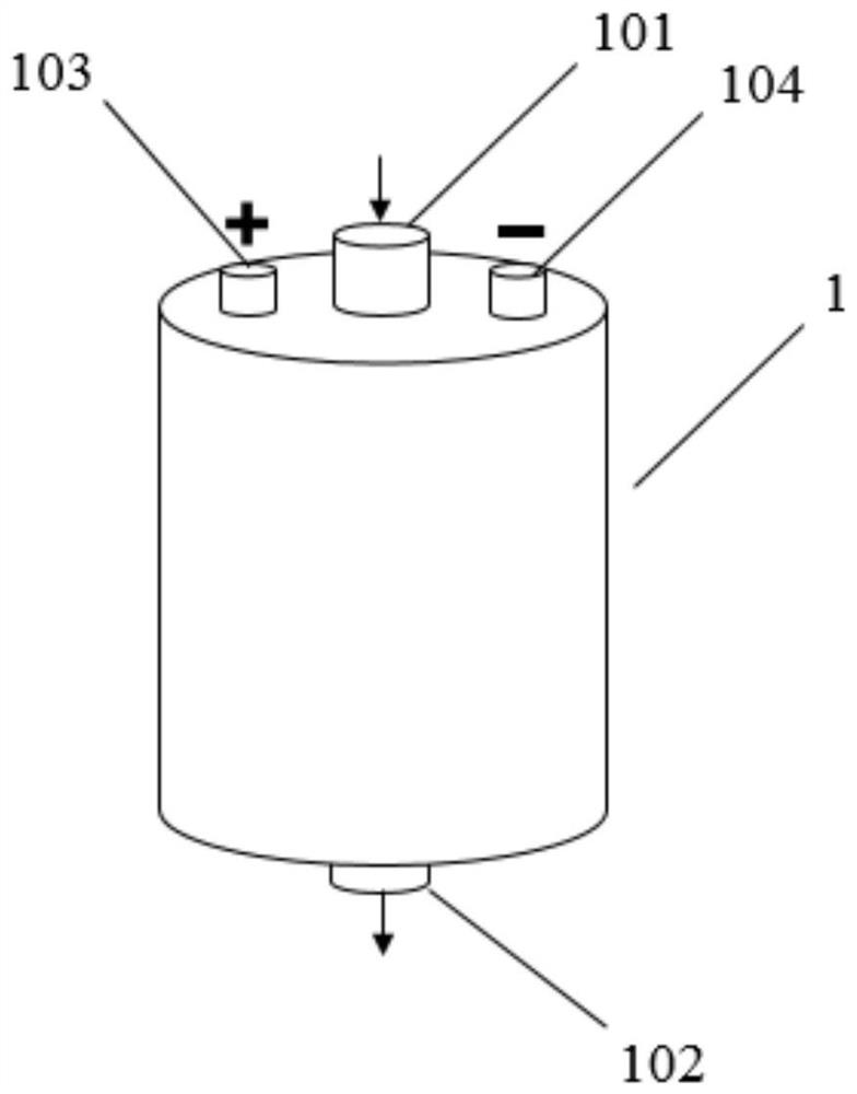 Device and method for liquid injection and liquid replacement of cylindrical battery