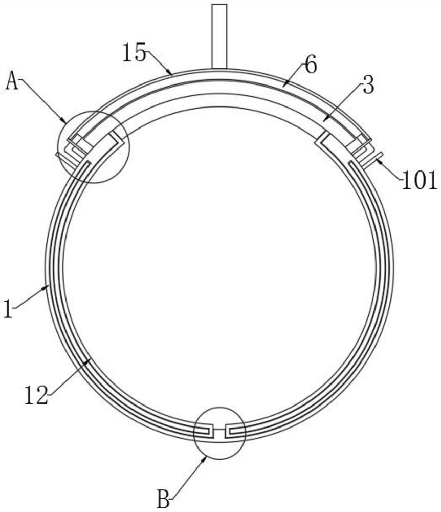 High-efficiency heat-dissipation variable-frequency speed-regulation three-phase asynchronous motor