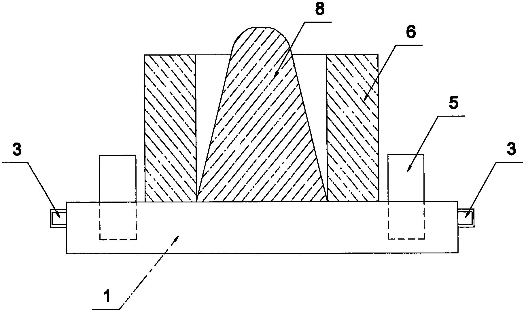 Vertically-loaded coil steel seat frame