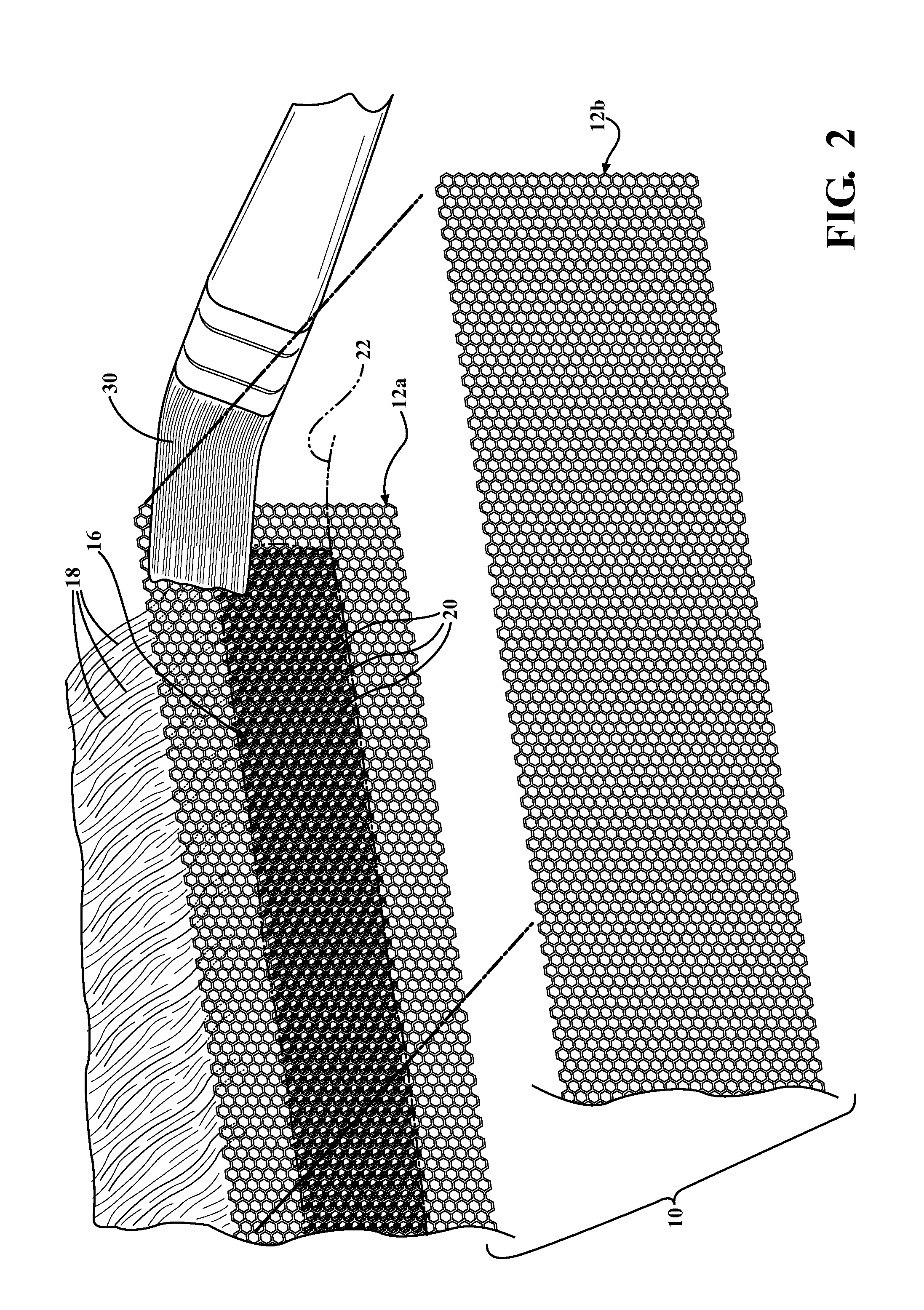 Invisible Lace Weft