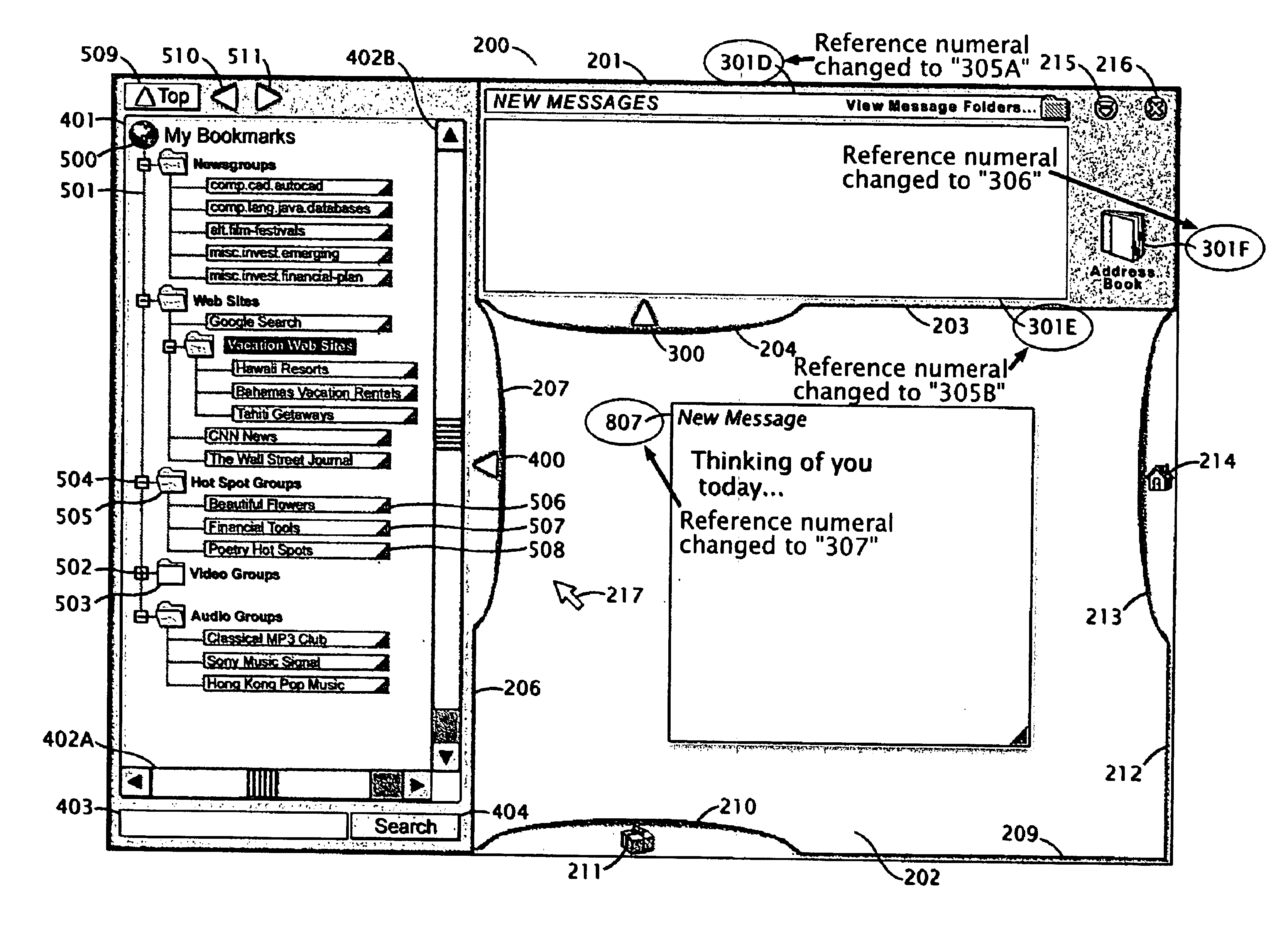 Method and apparatus for accessing information, computer programs and electronic communications across multiple computing devices using a graphical user interface