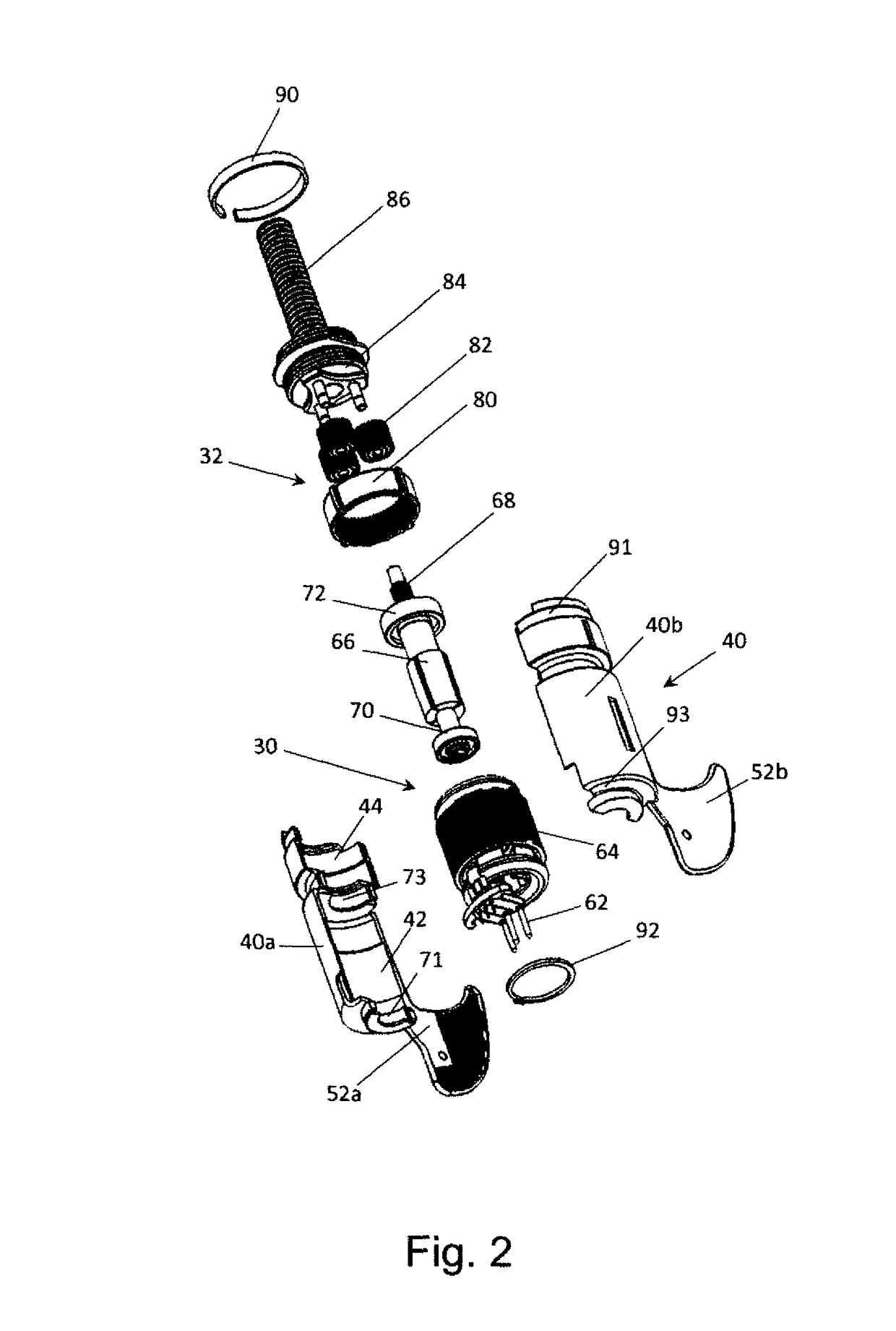 Hand-held power tool, and in particular electric pruning shears with heat sink