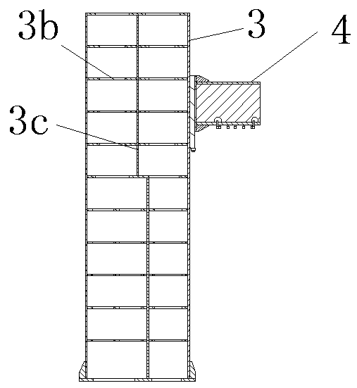 Multi-plane complex load loading test system and test method for spatial structure