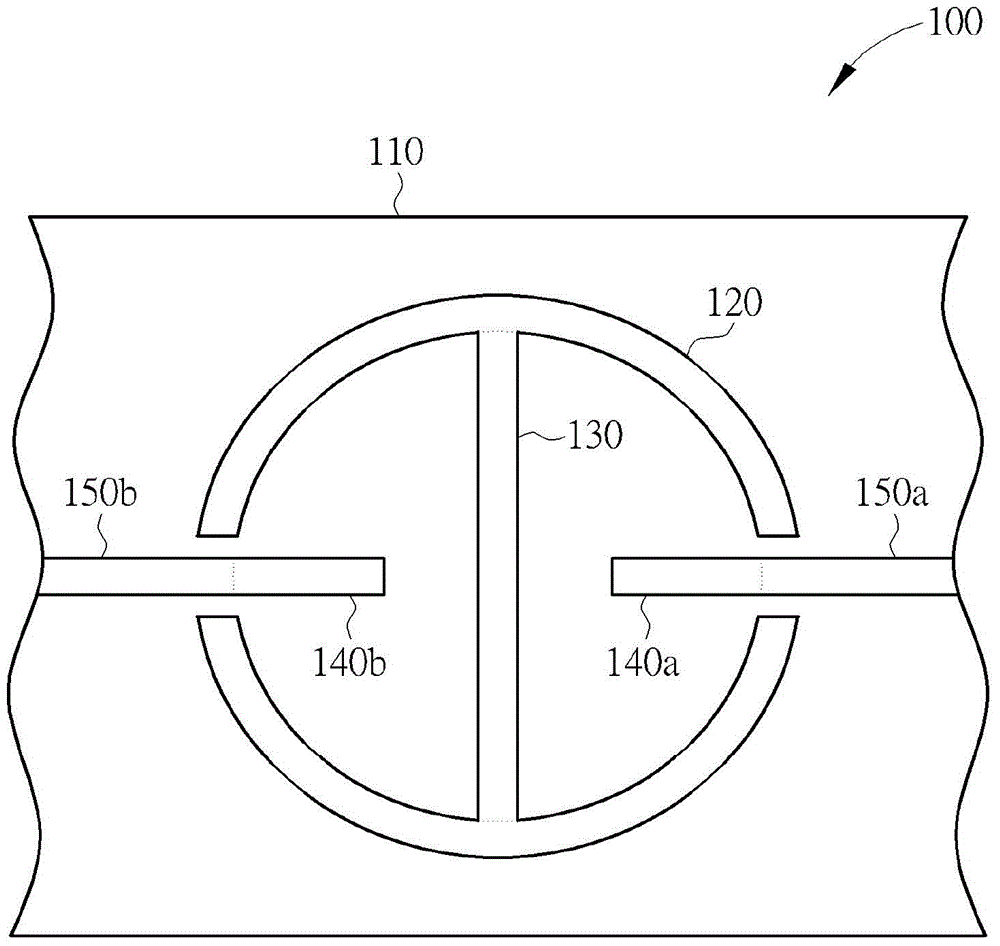 Feed-in device and wave collector