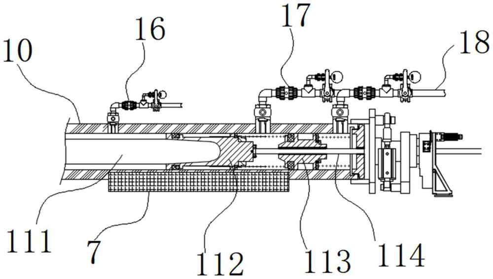 Multi-mode onboard rock hydraulic splitting machine