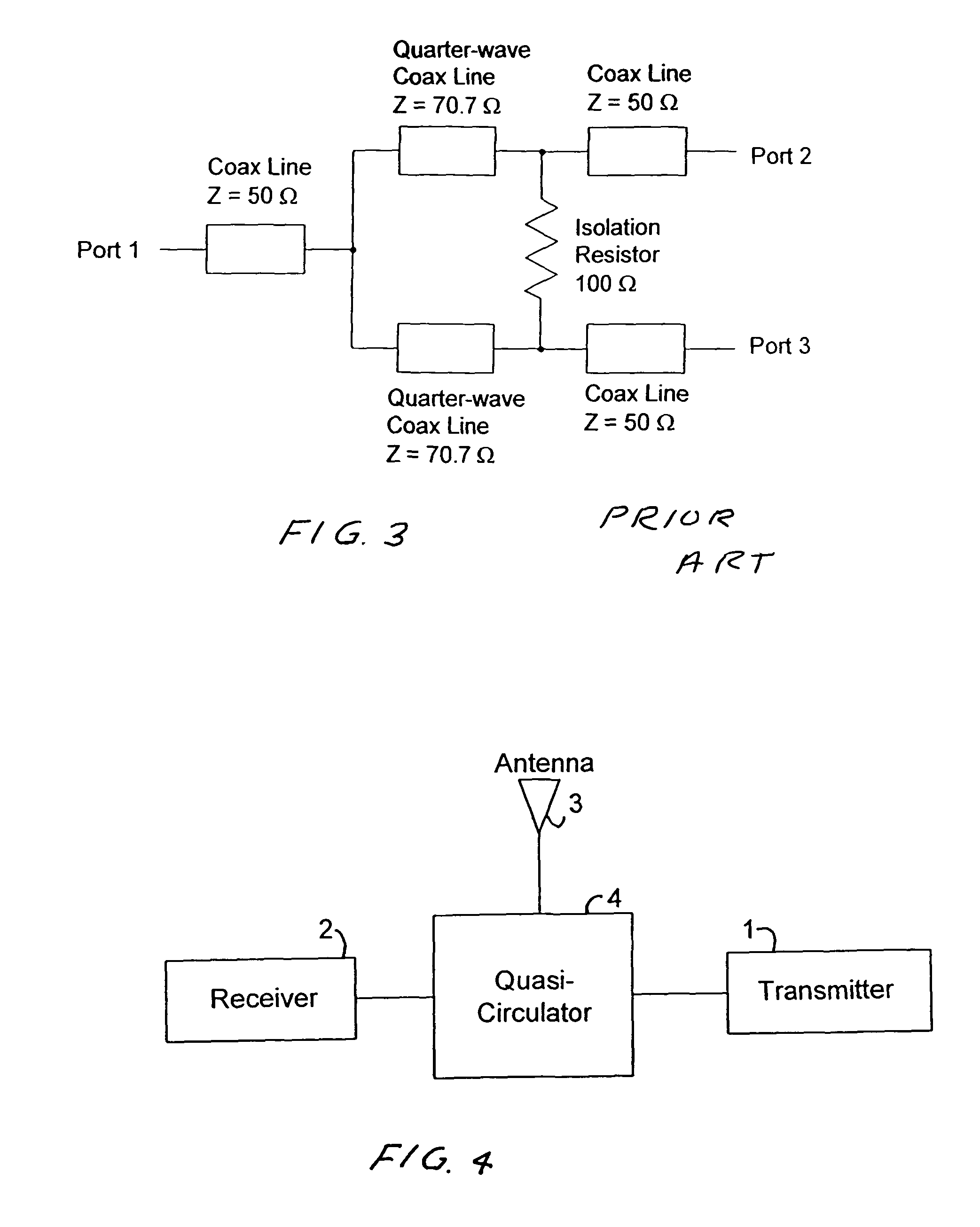 Quasi-circulator for antenna multi-coupler system