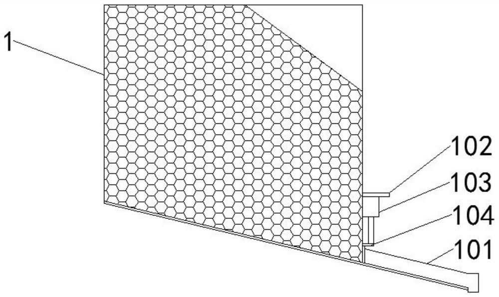 Combined type feeding device used in gravel production