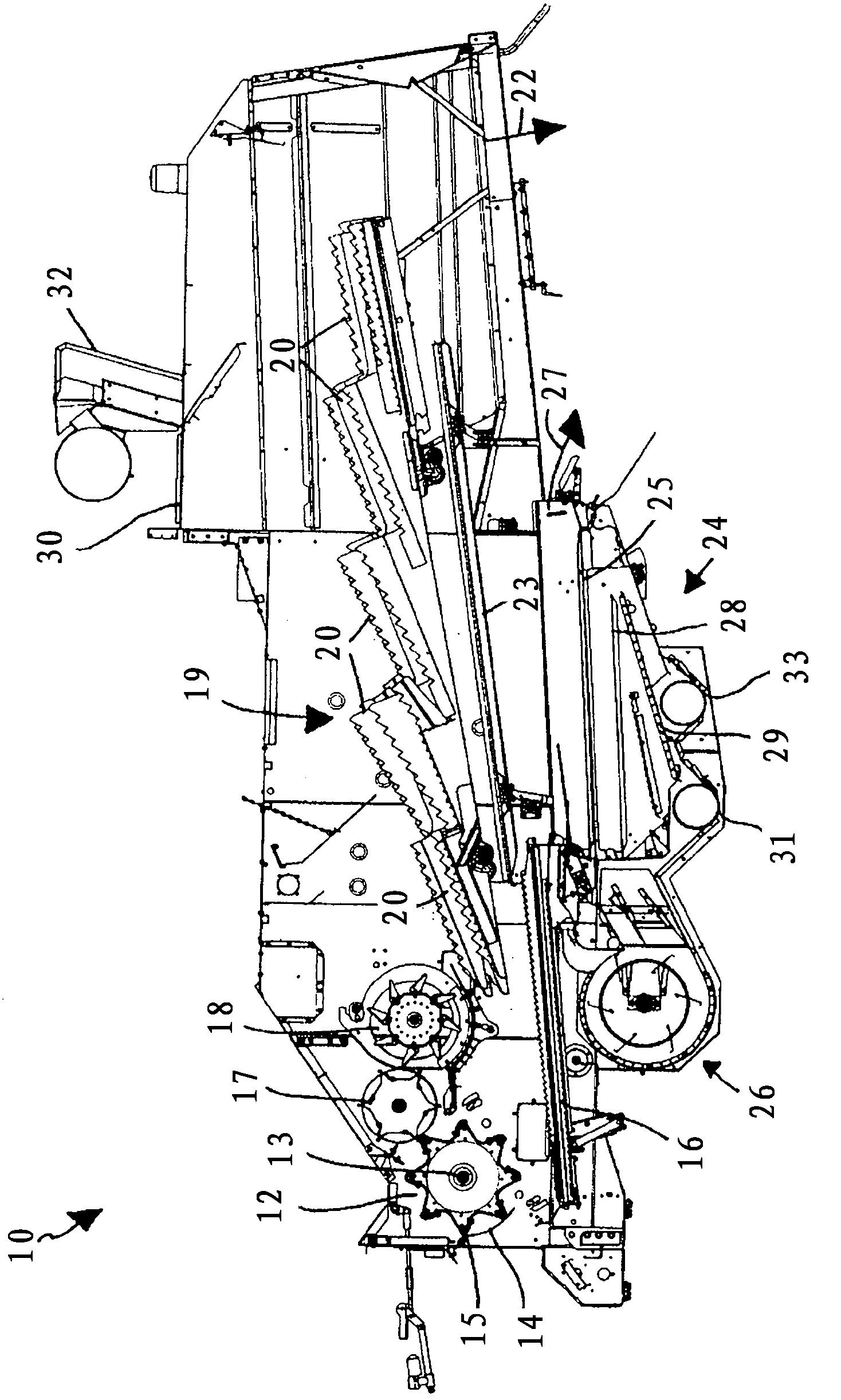 Combine harvester