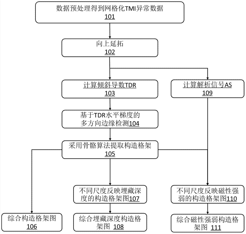 Automatic Extraction Method of Magnetic Structural Lattice in Low Latitude Area