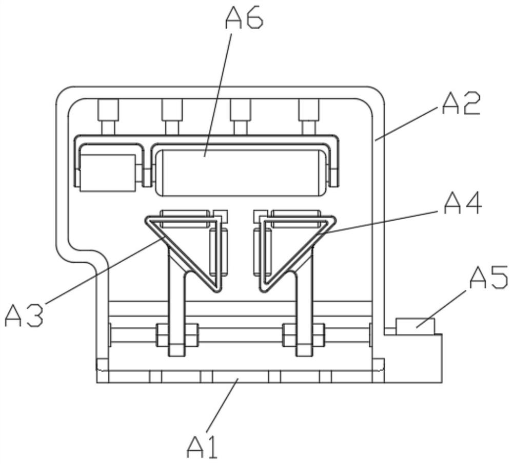 Production line of T-shaped steel for shipbuilding