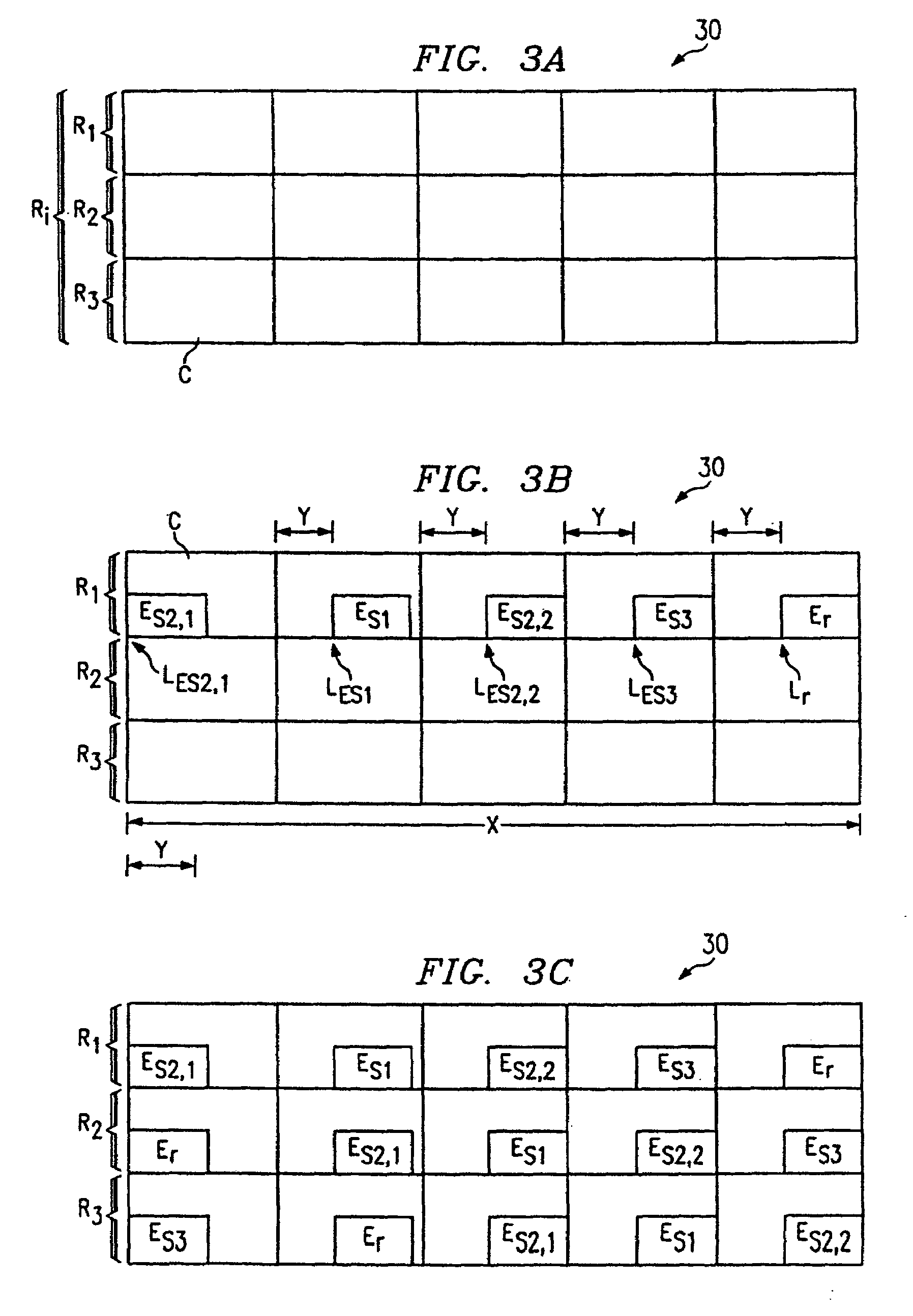 Layout of network using parallel and series elements