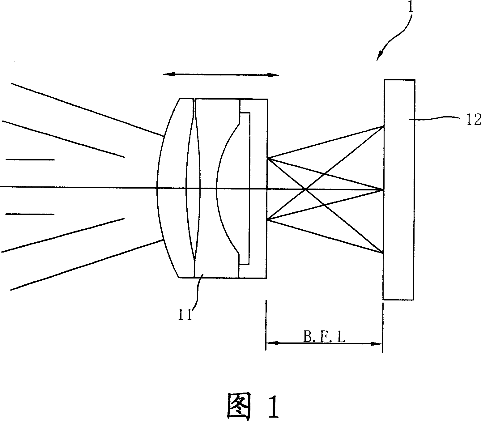 Two-section lens driver