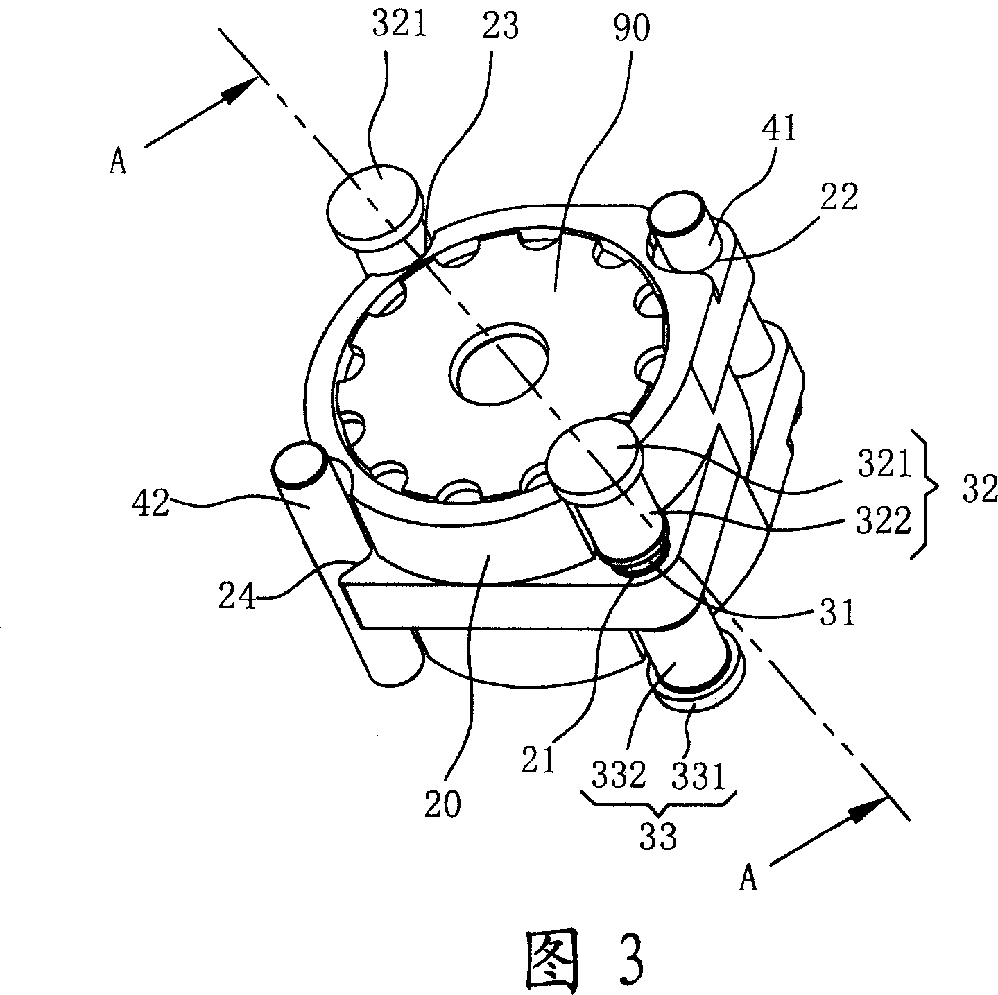 Two-section lens driver