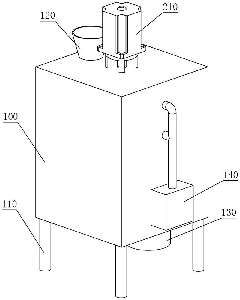 Plastic particle drying equipment