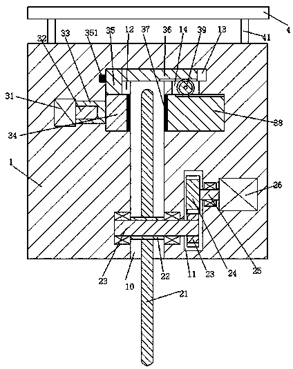 An environmental protection dust removal device