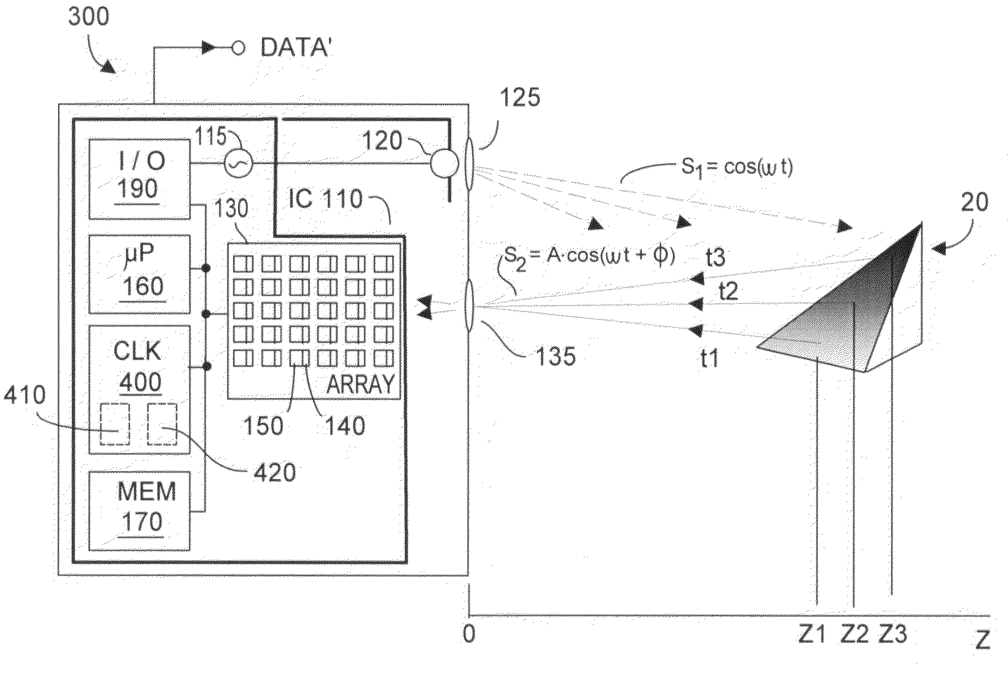 Method and system to avoid inter-system interference for phase-based time-of-flight systems